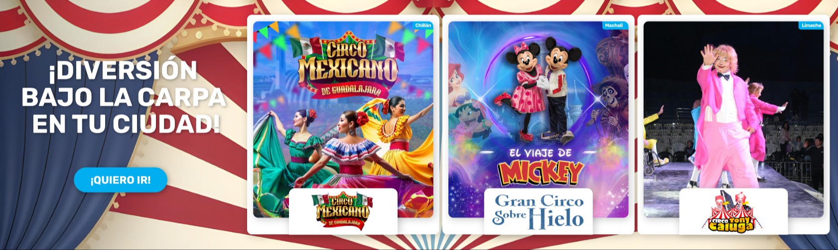 CIRCOS EN REGIONES